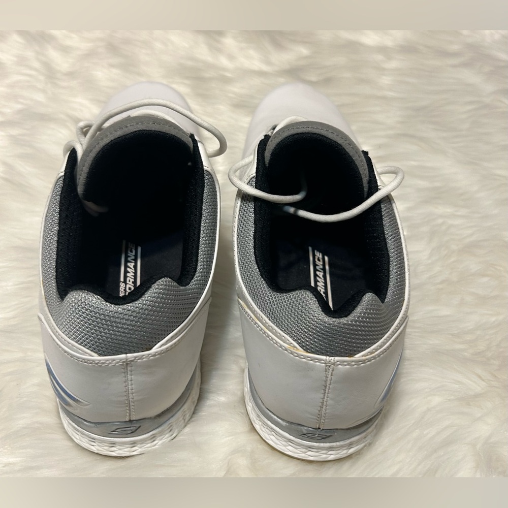 Skechers Golf Men's White and Gray Golf Shoes - Picture 5 of 8